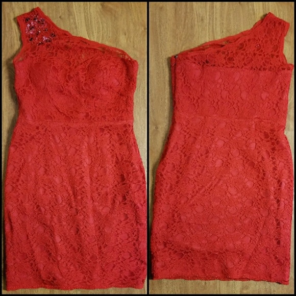 ⚘Beautiful Red Formal Midi Dress - Picture 2 of 8